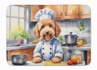 Goldendoodle The Chef Memory Foam Kitchen Mat Machine Washable Anti-Fatigue Mat Cushion Comfort Bath Mat or Kitchen Rug