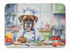 Boxer The Chef Memory Foam Kitchen Mat Machine Washable Anti-Fatigue Mat Cushion Comfort Bath Mat or Kitchen Rug