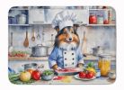 Sheltie The Chef Memory Foam Kitchen Mat Machine Washable Anti-Fatigue Mat Cushion Comfort Bath Mat or Kitchen Rug