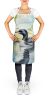 Minnesota Common Loon Apron Cooking Kitchen Server Baking Crafts Gardening for Adult Women Men, Unisex, Large, Multicolor