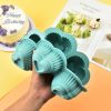 Six-hole love silicone cake pan diy baking cake mold kitchen utensils