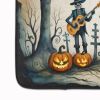 Mariachi Skeleton Band Spooky Halloween Memory Foam Kitchen Mat Machine Washable Anti-Fatigue Mat Cushion Comfort Bath Mat or Kitchen Rug