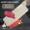 Kitchen Knife Set, 6-Pieces Khaki Sharp Knife Set for Kitchen