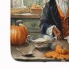 Irish Setter Fall Kitchen Pumpkins Memory Foam Kitchen Mat Machine Washable Anti-Fatigue Mat Cushion Comfort Bath Mat or Kitchen Rug