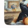 Pomeranian Fall Kitchen Pumpkins Memory Foam Kitchen Mat Machine Washable Anti-Fatigue Mat Cushion Comfort Bath Mat or Kitchen Rug