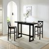 Bar Table,Bar Chair, Extra Long Entryway Table for Entryway, Hallway, Living Room, Foyer, Corridor, Rectangular Wood High Top Kitchen Dining Table