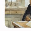 Airedale Terrier Fall Kitchen Pumpkins Memory Foam Kitchen Mat Machine Washable Anti-Fatigue Mat Cushion Comfort Bath Mat or Kitchen Rug