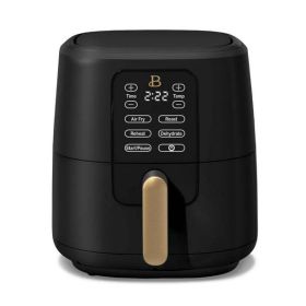 6 Quart Touch Screen Air Fryer (Color: Black)