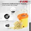 5 Core Popcorn Machine 16 Cup Capacity Hot Air Popper Mini Portable Tabletop Electric Pop Corn Maker Maquina Para Hacer Palomitas De Maiz For Home Mov